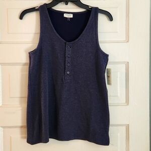 NWT Tommy John Waffle Tank - S